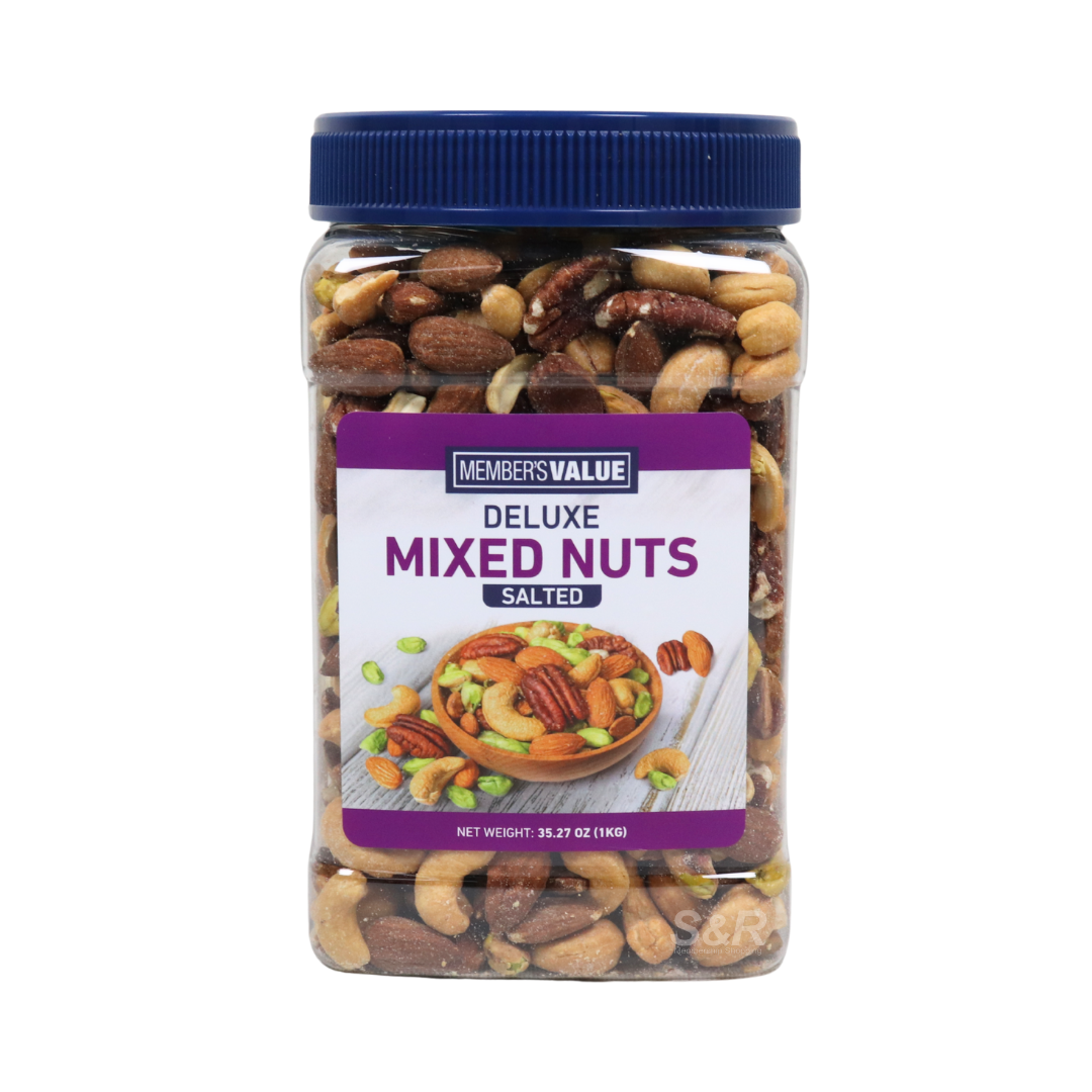 Member's Value Deluxe Salted Mixed Nuts 1kg